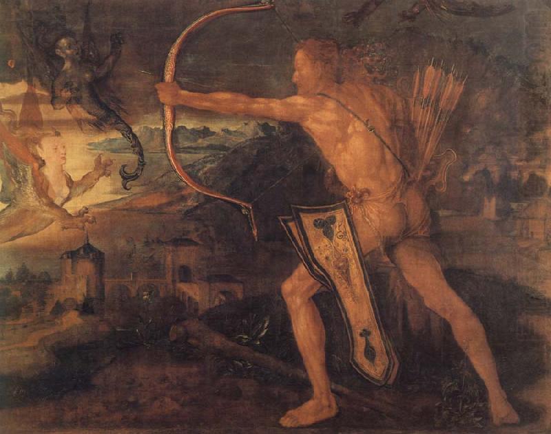 Hercules Kills the Stymphalic Birds, Albrecht Durer